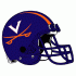 2001-Pres Virginia Cavaliers Helmet Logo Iron-on Stickers (Heat Transfers)