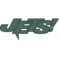 New York Jets Script Logo Decals Stickers version 5