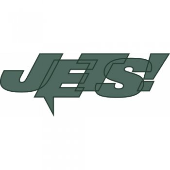 New York Jets Script Logo Decals Stickers version 5