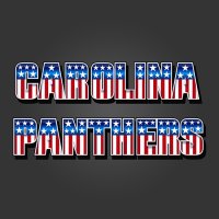 Carolina Panthers American Captain Logo iron on transfer