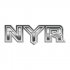 New York Rangers silver logo iron on transfer