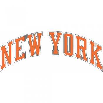 New York Knickerbockers Script Logo  Decals Stickers