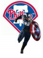 Philadelphia Phillies Captain America iron on transfers