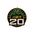 Dallas Stars 2012 13 Anniversary Logo Decals Stickers