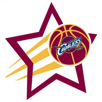 Cleveland Cavaliers Basketball Goal Star decal sticker