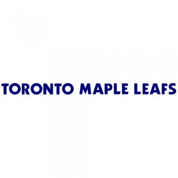 Toronto Maple Leafs Script Logo  Decal (Sticker) version 1