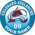 Colorado Avalanche iron on transfer