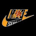 Phoenix Suns nike logo iron on sticker