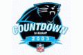 Carolina Panthers 2003 DIY iron on stickers (heat transfer)