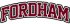 Fordham Rams 2009-Pres Wordmark Logo Iron-on Stickers (Heat Transfers)