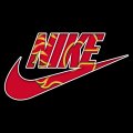 Calgary Flames nike logo decal sticker