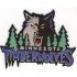 Minnesota Timberwolves Logo Embroidered Iron On Patches