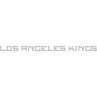 Los Angeles Kings Script Logo  Decals Stickers version 2