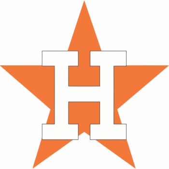 Houston Astros Cap Logo  Iron-on Stickers (Heat Transfers)