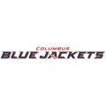 Columbus Blue Jackets Script Logo  Decals Stickers