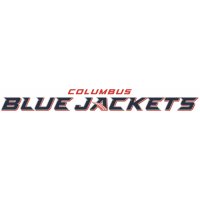 Columbus Blue Jackets Script Logo  Decals Stickers