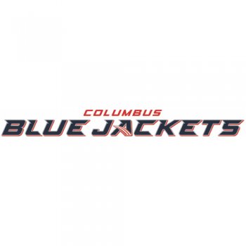 Columbus Blue Jackets Script Logo  Decals Stickers