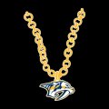 Nashville Predators necklace logo iron on transfer