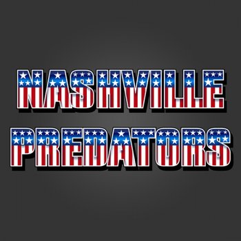 Nashville Predators American Captain Logo decal sticker