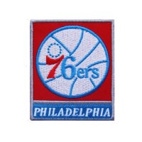 Philadelphia 76ers Logo Embroidered Iron On Patches