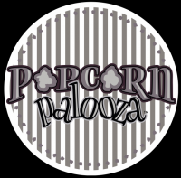 Popcorn Palooza logo 02 Iron-on Transfers