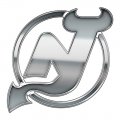 New Jersey Devils silver logo iron on transfer