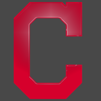 cleveland indians 2014-pres primary plastic effect logo decal sticker