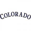 Colorado Rockies Script Logo  Iron-on Stickers (Heat Transfers)