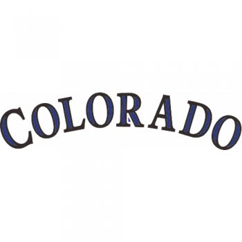 Colorado Rockies Script Logo  Iron-on Stickers (Heat Transfers)