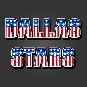 Dallas Stars American Captain Logo decal sticker