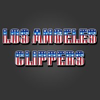 Los Angeles Clippers American Captain Logo decal sticker