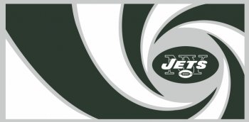 007 New York Jets logo iron on transfer