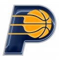 indiana pacers crystal logo iron on sticker