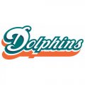 Miami Dolphins Script Logo  Iron-on Stickers (Heat Transfers) version 4