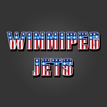 Winnipeg Jets American Captain Logo decal sticker