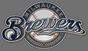 milwaukee brewers 2000-pres primary plastic effect logo decal sticker