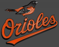 baltimore orioles 2009-pres primary plastic effect logo decal sticker