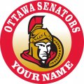 OTTAWA SENATORS iron on transfer