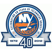 New York Islanders Anniversary Logo  Iron-on Stickers (Heat Transfers)