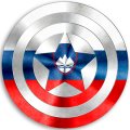 CAPTAIN AMERICA SLOVENIA iron on transfer