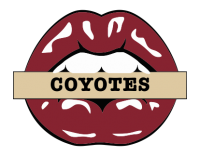 arizona coyotes script logo iron on transfers