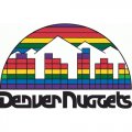 Denver Nuggets Primary Logo  Decals Stickers