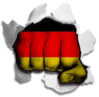 hulk GERMANY Flag iron on transfer