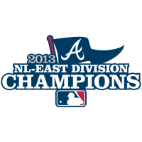 Atlanta Braves 2013 Champion Logo Decals Stickers