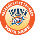 Oklahoma City Thunder custom