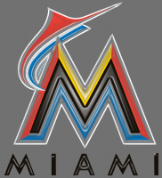 miami marlins 2012-pres primary plastic effect logo decal sticker