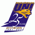 2006 Northern Iowa Panthers Anniversary Logo Decals Stickers