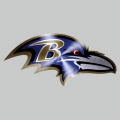 Baltimore Ravens Stainless steel logo decal sticker