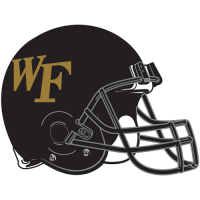 2007-Pres Wake Forest Demon Deacons Helmet Logo Decals Stickers