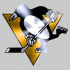 Pittsburgh Penguins Stainless steel logo iron on transfer